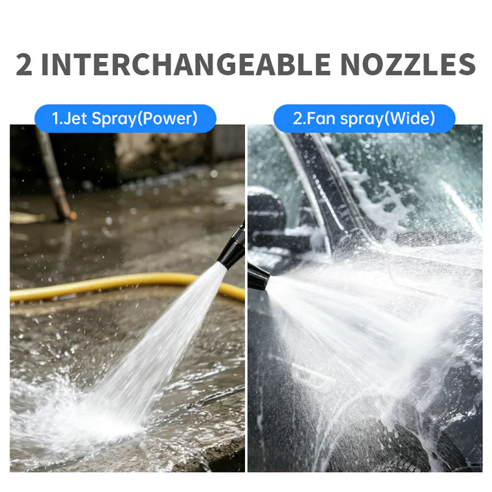 Portable Hydro Jet High Pressure Washer Wand for Standard Garden Hose