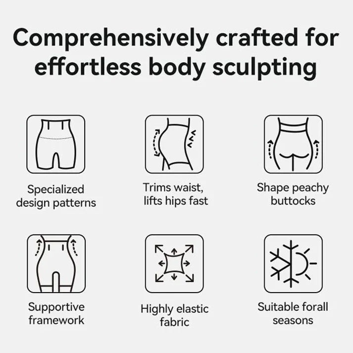 💜LAST DAY-BUY 1 GET 1 FREE💜Women's Tummy Control Butt-Lifting Shapewear