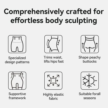 💜LAST DAY-BUY 1 GET 1 FREE💜Women's Tummy Control Butt-Lifting Shapewear