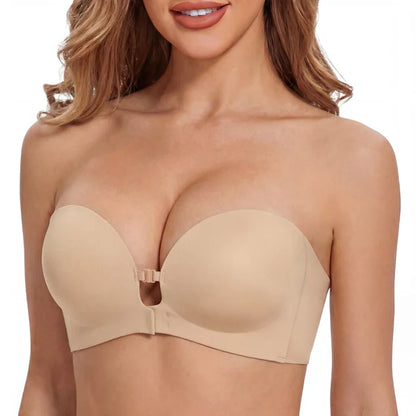 Last 2 Hours: Buy 1 Get 1 Free — Seamless Front Closure Bra With Adjustable Straps