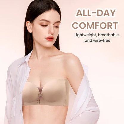 Last 2 Hours: Buy 1 Get 1 Free — Seamless Front Closure Bra With Adjustable Straps